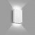 Luminaria LED Arandela Duo 4W Branco 3000K - Imagem 3