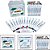 Marcador Artistico ART Marker 80CORES C/ESTOJO PP - Imagem 2