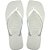 Chinelo Havaianas Feminino SLIM Square 39/0 Branco PAR - Imagem 1