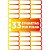 Etiqueta A4 A4356 100FLS 25,4X63,5 MM CX.C/3300 - Imagem 1
