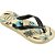 Chinelo Havaianas Infantil KIDS Athletic 29/0 Buttercream PAR - Imagem 2