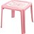 MESINHA/CADEIRA Mesa Decorada Petit Rosa - Imagem 1