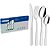Talher Faqueiro Buzios 24PC INOX - Imagem 1