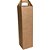 Sacola para Garrafa Caixa KRAFT 9X9X37 Simples PCT.C/10 - Imagem 2