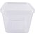 Pote Descartavel 500ML.QUADRADO C/TAMPA PCT.C/20 - Imagem 1