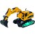 Trator Escavadeira C/LUZ e Som 24CM - Imagem 2
