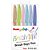 Marcador Artistico BRUSH SIGN Pen 6 Cores Pastel KIT - Imagem 1