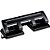 Perfurador de Papel Metal 4 Furos P/20FLS Preto - Imagem 1