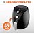 Fritadeira AIR FRYER 3,5L 1500W 127V - Imagem 3