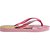 Chinelo Havaianas Infantil Princesas SLIM KIDS 31/2 Rosa PAR - Imagem 4