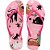 Chinelo Havaianas Feminino SLIM PETS 33/4 Rosa GLOW PAR - Imagem 1