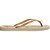Chinelo Havaianas Feminino SLIM Organic 37/8 BEGE/DOURADO PAR - Imagem 4