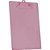 Prancheta Plastica OF/A4 C/PREND. PLAST. Rosa CX.C/02 - Imagem 1