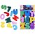 Material Didatico EVA Letras e Numeros 36PCS - Imagem 1