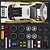 Hot Wheels BRICK SHOP Elite Audi R8 LMS 1:16 820PCS - Imagem 3