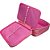 Estojo BOX Tecido Rosa C/DIVISORIAS - Imagem 2