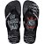 Chinelo Havaianas Masculino TOP Corinthians 37/8 Preto PAR - Imagem 5