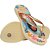Chinelo Havaianas Infantil Princesas SLIM KIDS 25/6 Palha PAR - Imagem 4