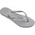 Chinelo Havaianas Feminino SLIM GLOSS 37/8 Cinza Gelo PAR - Imagem 3
