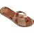 Chinelo Havaianas Feminino Elegance PRINT 35/6 Rose GOLD PAR - Imagem 2