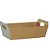 Cesta de Papel Ouro P 21,5X8X15CM PCT.C/04 - Imagem 2