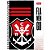 Caderno 01X1 Capa Dura Flamengo 80FLS PCT.C/05 - Imagem 6
