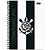 Caderno 01X1 Capa Dura Corinthians 80FLS PCT.C/05 - Imagem 3