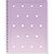 Caderno 10X1 Capa Dura CHARMS Lilas 160FLS - Imagem 4