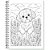 Caderno 01X1 Cp.dura Colegial Sua ARTE Livre 80FLS 204X234MM PCT.C/04 - Imagem 3