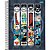 Caderno 01X1 Capa Dura DC Comics 80FLS. PCT.C/04 - Imagem 9
