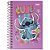 Caderneta Espiral Capa Dura STITCH 1/8 80FLS PCT.C/04 - Imagem 3