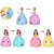 Boneca Disney Princesa Mini OVO Páscoa SURP - Imagem 3