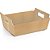 Cesta de Papel KRAFT TAM P 18X13X7,5CM PCT.C/10 - Imagem 2