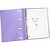 Fichario de PVC 4 Argolas FULL Color Roxo - PP - Imagem 3
