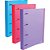 Fichario de PVC 4 Argolas FULL Color Roxo - PP - Imagem 4