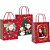 Sacola para Presente Natal Decorada G 32X26,5X13CM (S) PCT.C/10 - Imagem 2