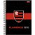 Caderno 01X1 Cp.dura Colegial Flamengo 80FLS PCT.C/04 - Imagem 2