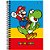 Caderno Espiral 1/4 Capa Dura Super Mario BROS 80FLS PCT.C/05 - Imagem 2