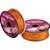 Fita de Cetim Decorada 22MM 10M. Feliz Pascoa Laranja - Imagem 1