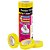 Fita Adesiva Polisil 12MMX10M. Amarelo PCT.C/10 - Imagem 1