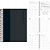 Agenda Permanente Permanente Preta 192F.130X188M PCT.C/04 - Imagem 1