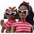 Barbie Fashion Brookly e Cão Combinação Looks - Imagem 3