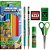 Kit Escolar Minecraft 12 Lapis COR+6 Pecas Blister - Imagem 2