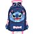 Mochila Infantil com Rodinha STITCH G Azul - Imagem 6
