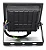 Refletor LED Play Alum Quad 50W 6500K Preto - Imagem 2