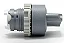 BOTÃO COMUTADOR CEW-CKM3R45-11000000-3VF C/RETORNO WEG - Imagem 3