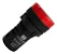 SINALEIRO VERMELHO 220V CEW-SM1-D23 22MM DE RESINA TERMOPLASTICA 50/60HZ-CC - Imagem 2