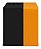 CAIXA PLASTICA 1 FURO - AMARELO/ PRETO SIBRATEC - Imagem 2
