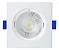 KIT COM 10 SPOT LED SLIM DE EMBUTIR QUADRADO 6W BIVOLT 6500K BRANCO - Imagem 4