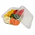Pote Retangular 150ml PraFesta c/20un - Imagem 2